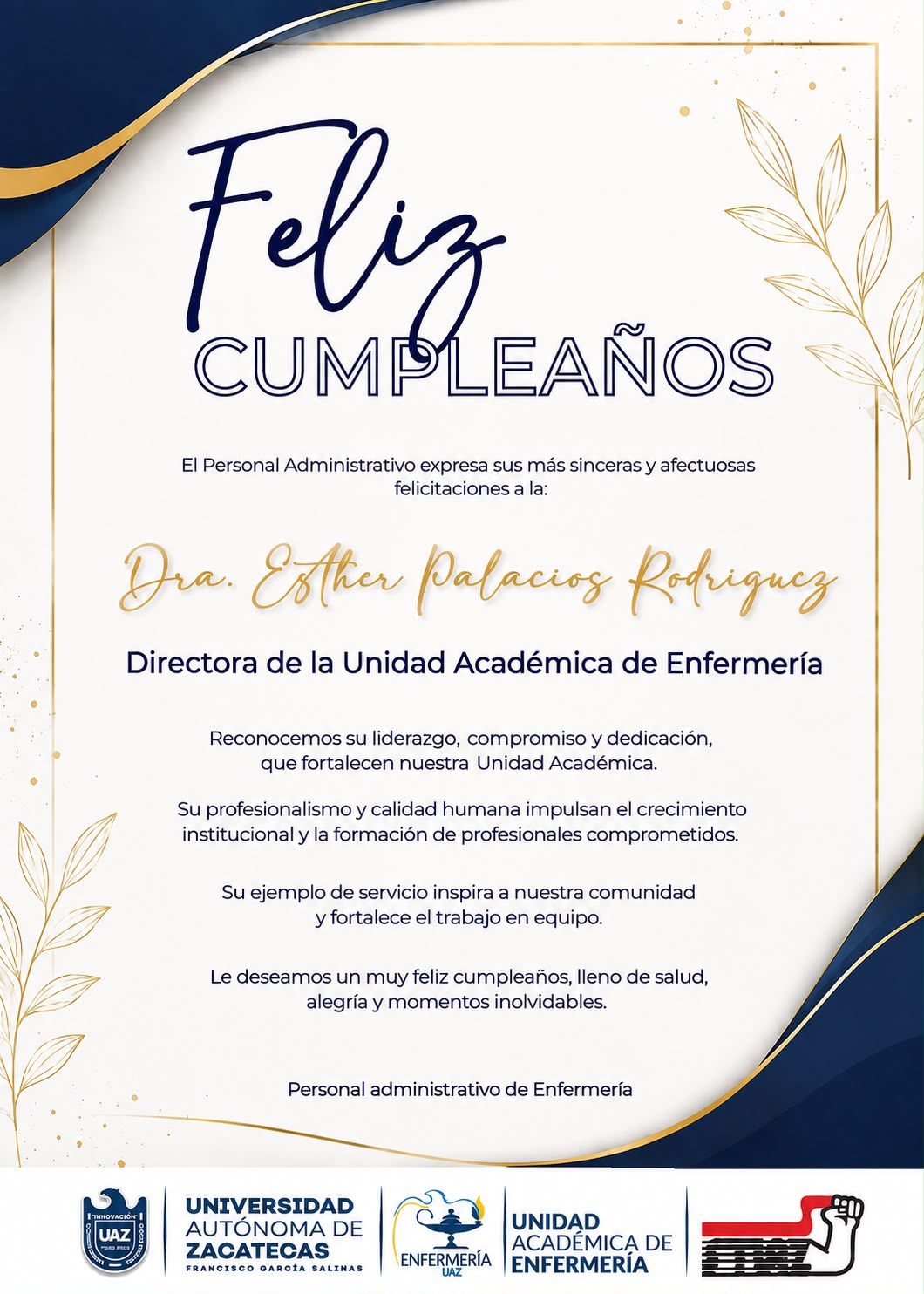 Feliz cumpleaños